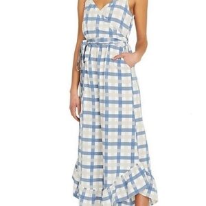 Buffalo David Bitton Blue Wide Leg Jumpsuit, NWT